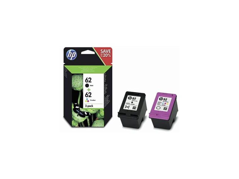 HP 62 ink combo 2pack black/color